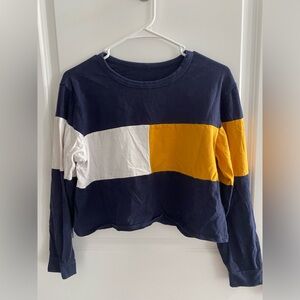Colorblock Long Sleeve Shirt